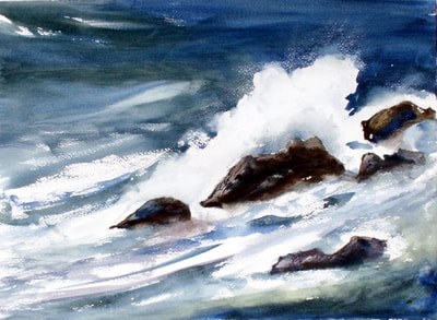 Painting of "Ocean Wave"